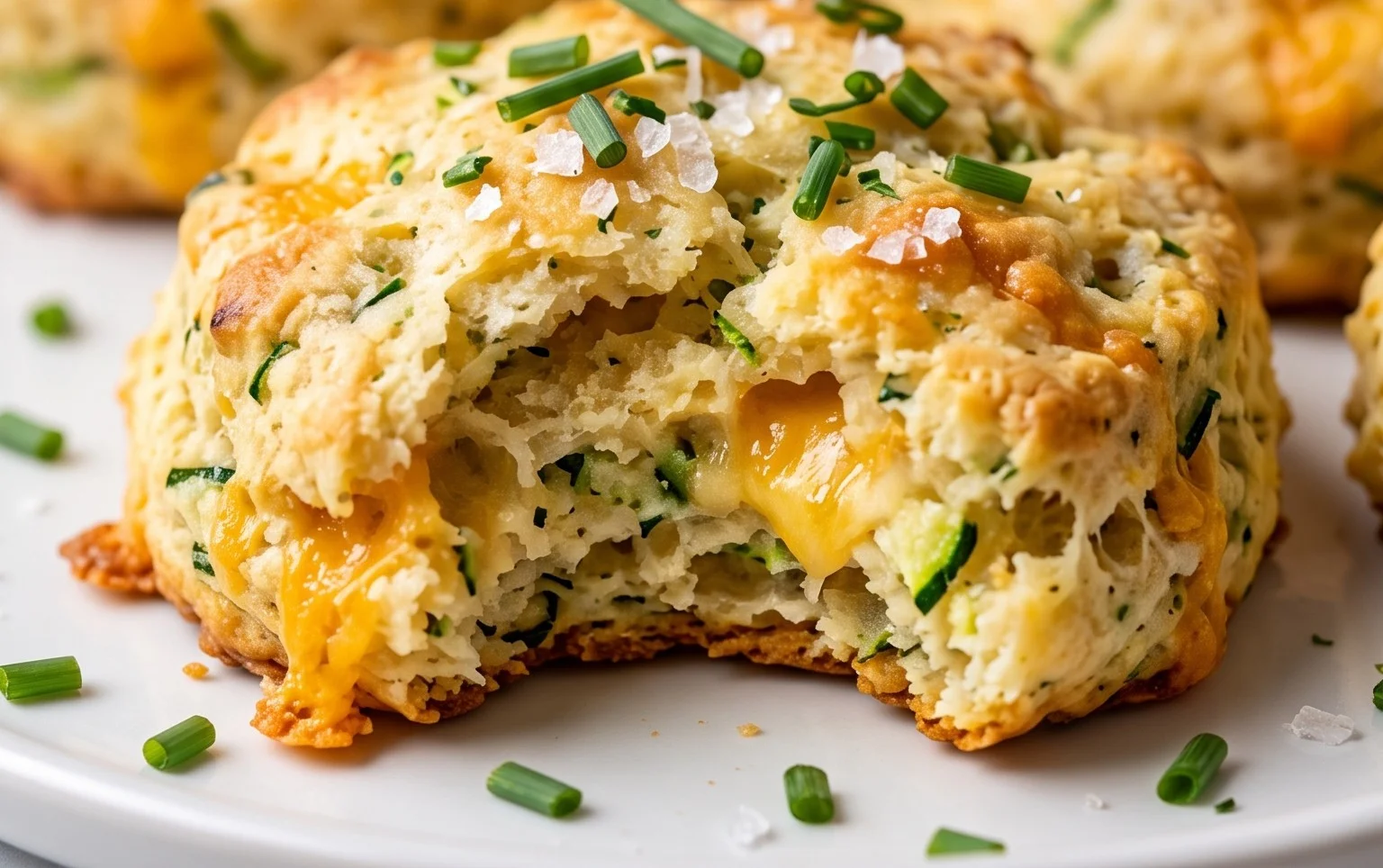 Zucchini Cheddar Biscuits