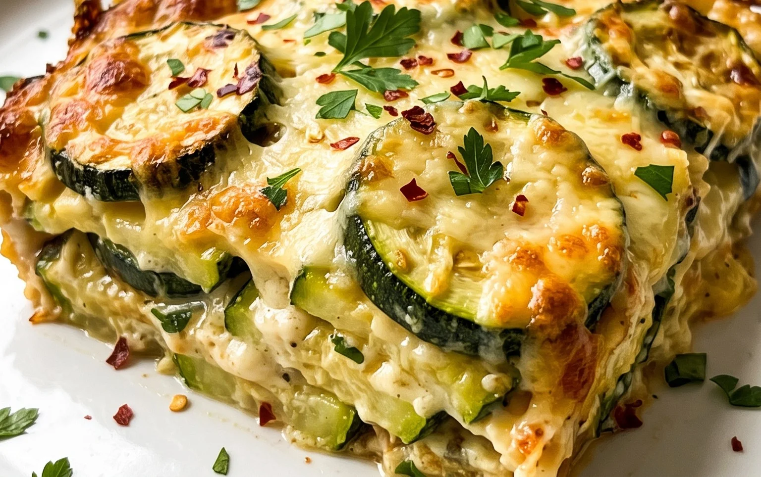 Cheesy Baked Zucchini Casserole