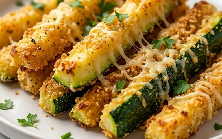 Baked Parmesan Zucchini Fries
