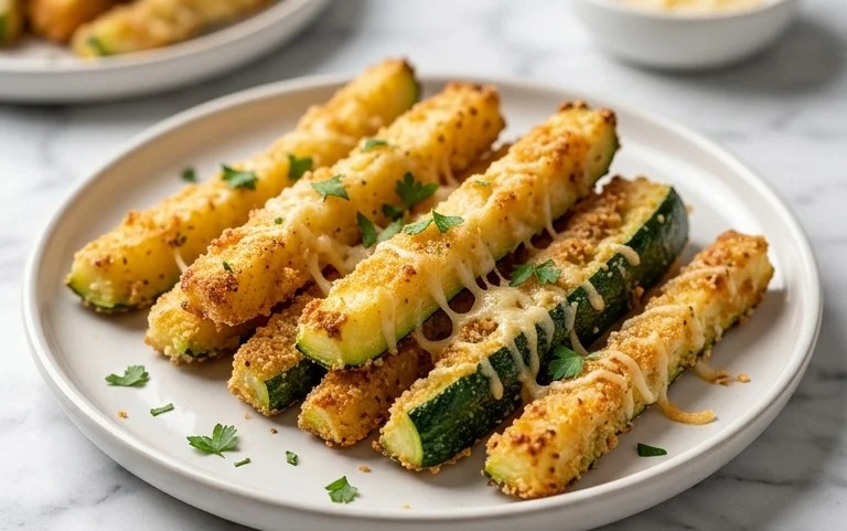 Baked Parmesan Zucchini Fries